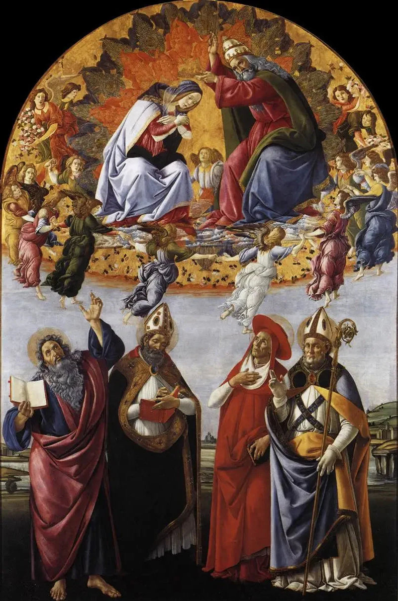 Retabel św. Marka - Sandro Botticelli