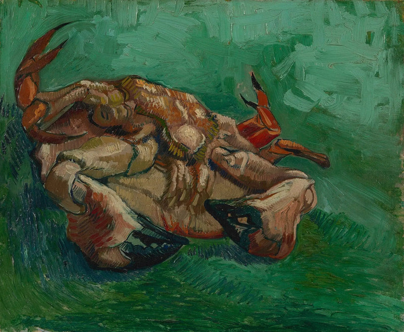 Krab, leżący na plecach - Vincent van Gogh