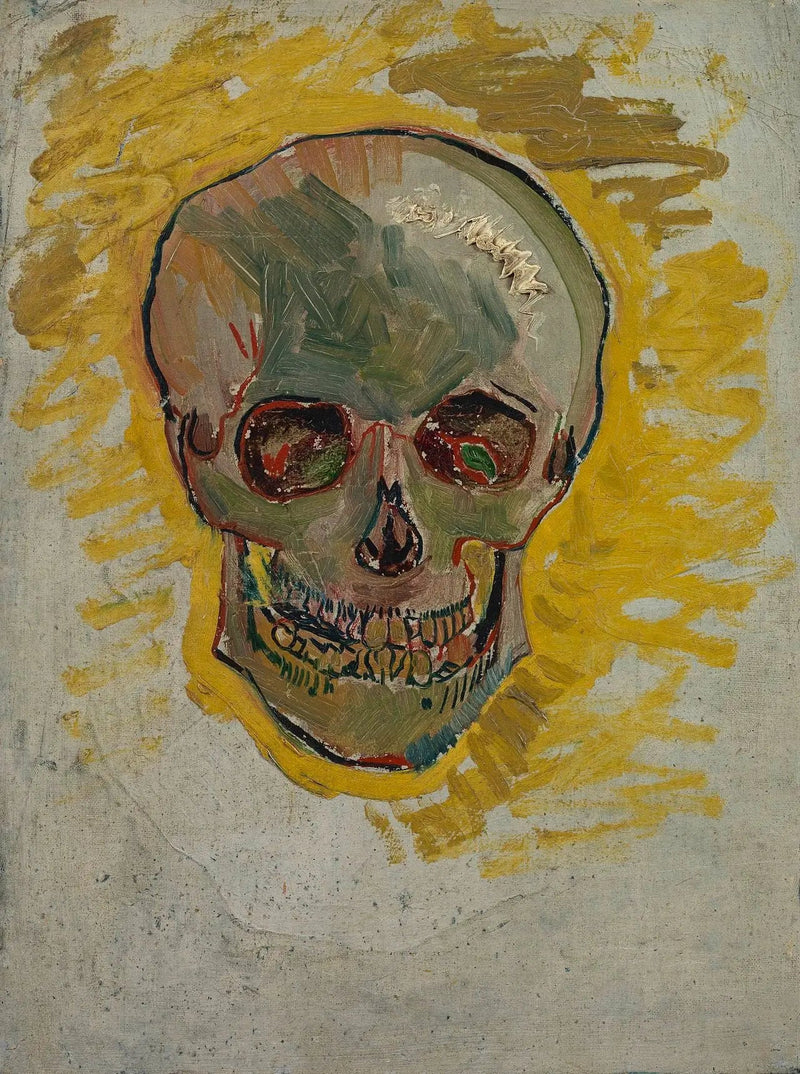 Czaszka szkieletu - Vincent van Gogh