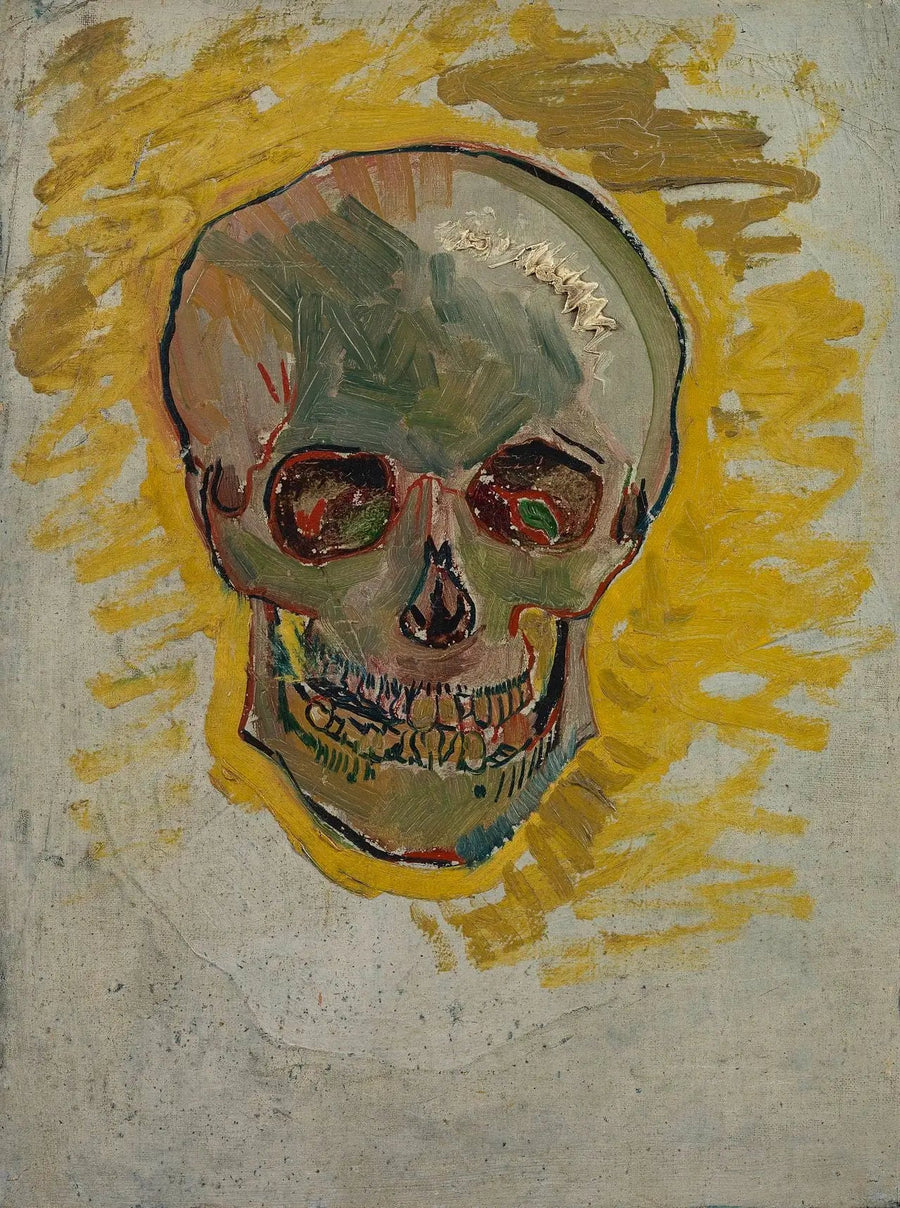 Czaszka szkieletu - Vincent van Gogh