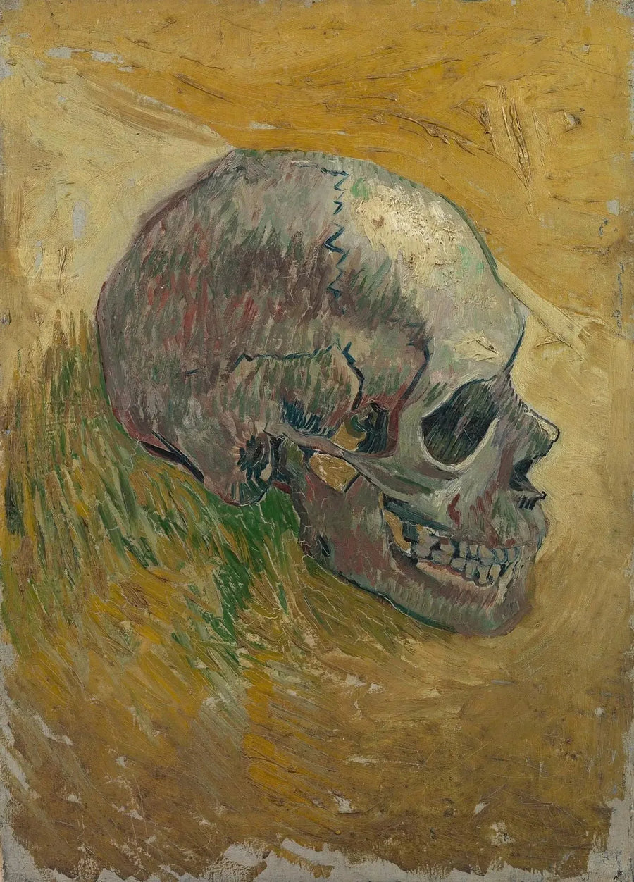 Czaszka szkieletu - Vincent van Gogh