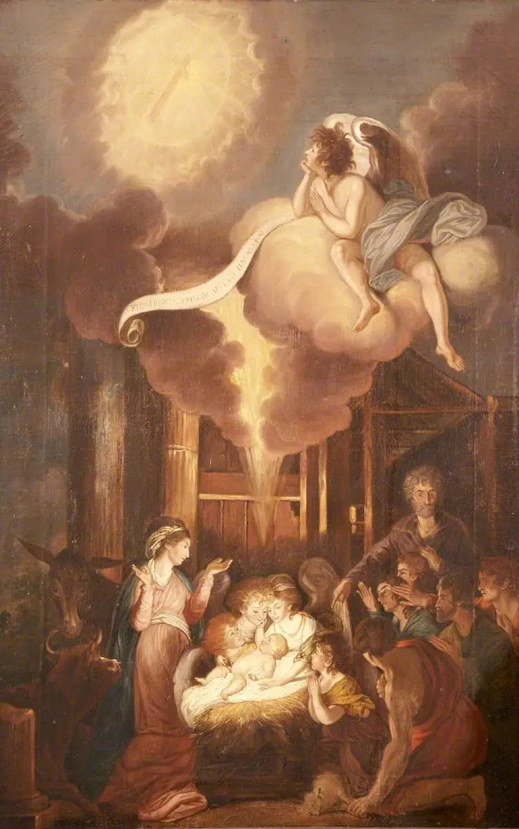Szopka bożonarodzeniowa - Joshua Reynolds