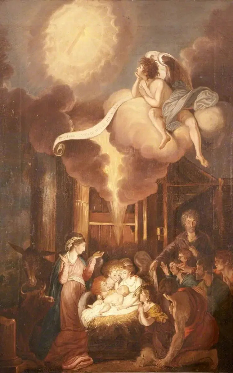 Szopka bożonarodzeniowa - Joshua Reynolds