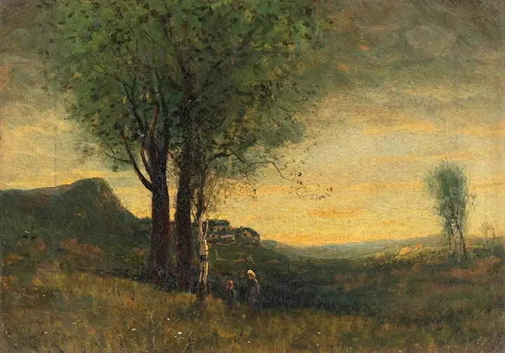 Zmierzch - Jean-Baptiste Camille Corot