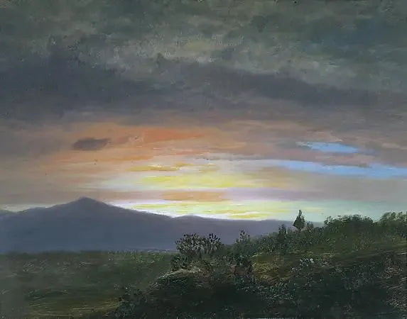 Zmierzch, Góra Ktaadn - Frederic Edwin Church