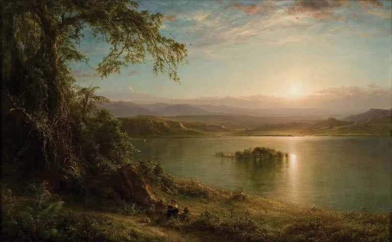 Zmierzch pod tropikami - Frederic Edwin Church
