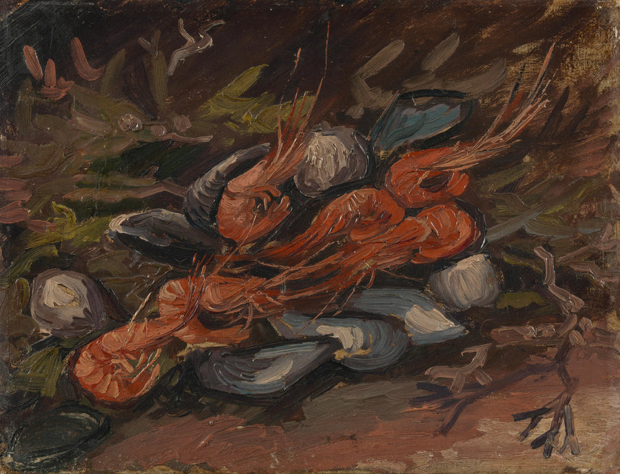 Krewetki i małże - Vincent van Gogh