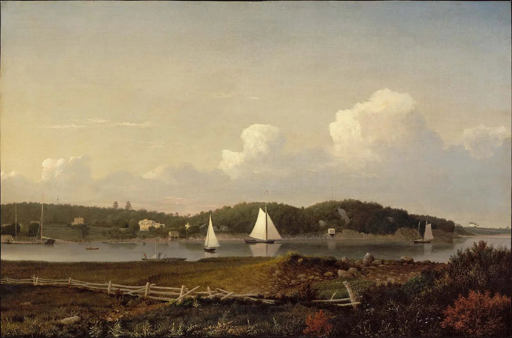 Crique d’eau douce depuis Dolliver’s Neck Gloucester - Fitz Henry Lane - Alpha Reproduction