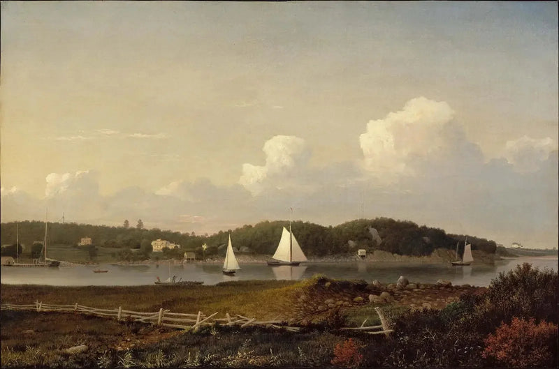 Zatoka słodkowodna od Dolliver's Neck, Gloucester - Fitz Henry Lane