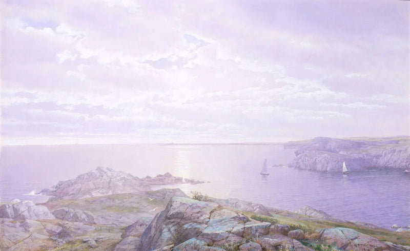 Skalista zatoka - William Trost Richards