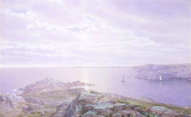 Skalista zatoka - William Trost Richards