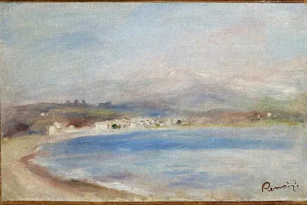 Cros de Cagnes, morze, góry - Pierre-Auguste Renoir