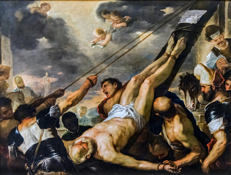 Ukrzyżowanie świętego Piotra - Luca Giordano