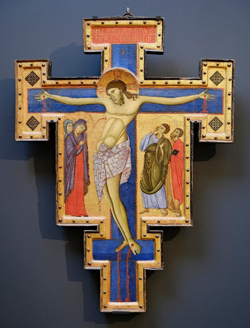 Krucyfiks Maestra z San Francesco, Luwr - Mistrz Świętego Franciszka