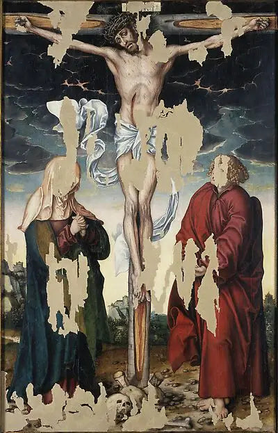 Ukrzyżowanie z Posterstein - Lucas Cranach Starszy