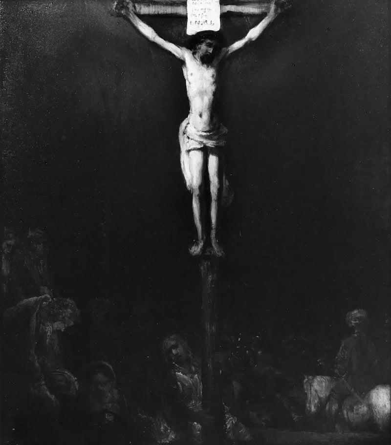 Ukrzyżowanie - Rembrandt