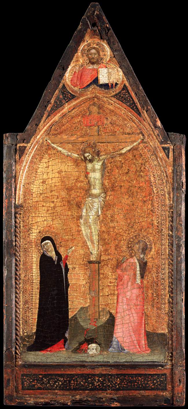 Ukrzyżowanie i błogosławieństwo Chrystusa - Bernardo Daddi