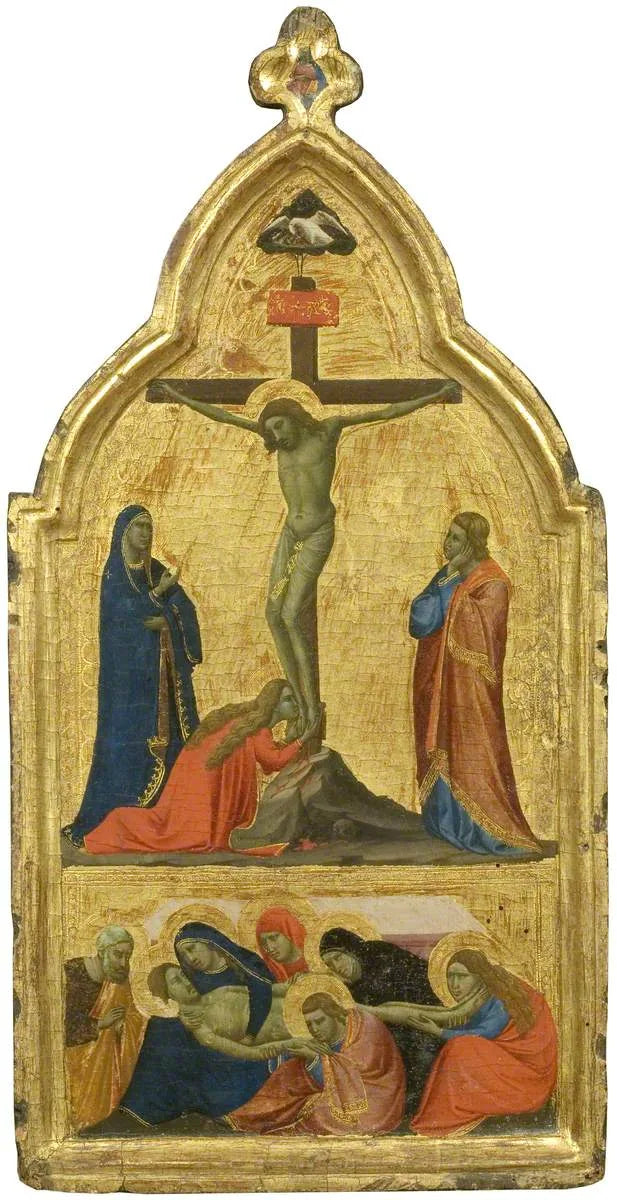 Ukrzyżowanie i lamentacja - Taddeo Gaddi