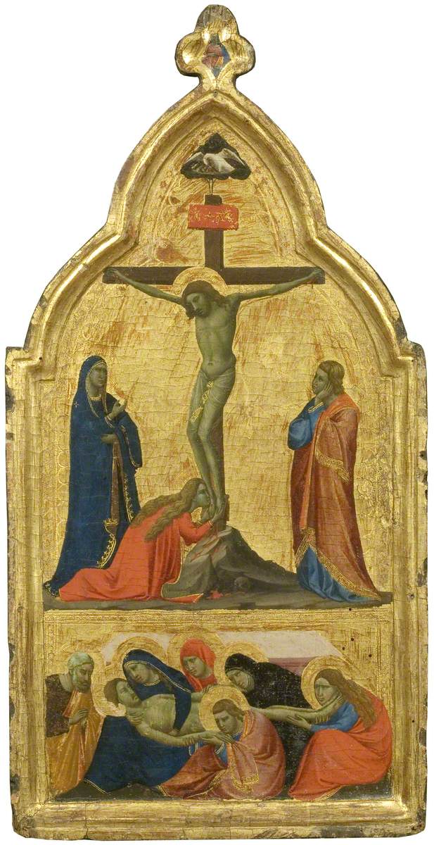 Crucifixion et Lamentation - Taddeo Gaddi - Alpha Reproduction