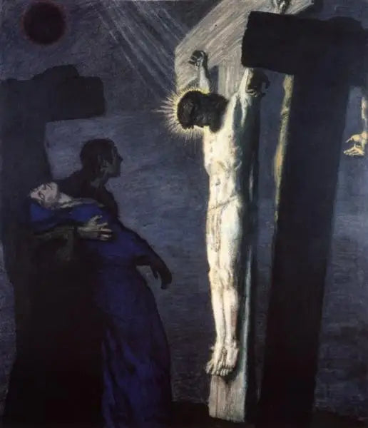 Ukrzyżowanie - Franz Von Stuck