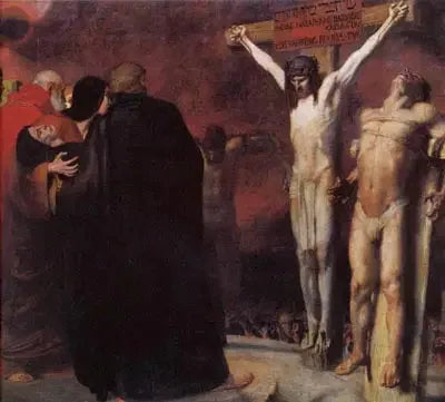 Ukrzyżowanie - Franz Von Stuck