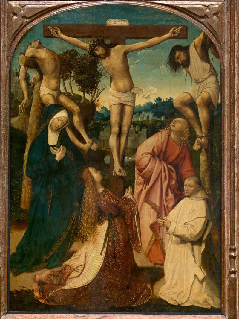 Ukrzyżowanie - Jacob Cornelisz van Oostsanen