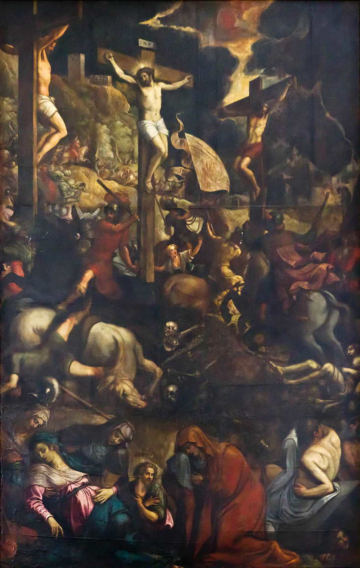 Ukrzyżowanie - Jacopo Tintoretto