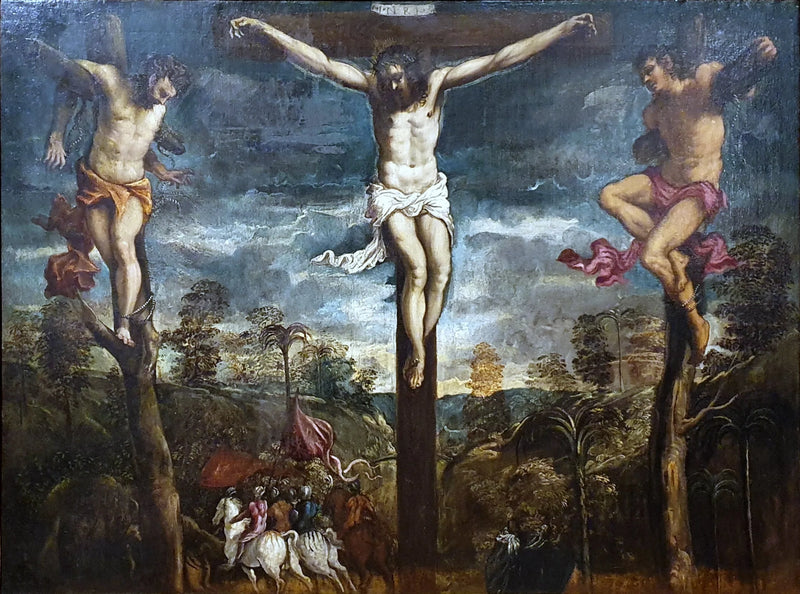 Ukrzyżowanie - Jacopo Tintoretto