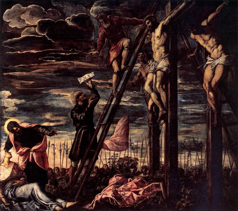 Ukrzyżowanie - Jacopo Tintoretto