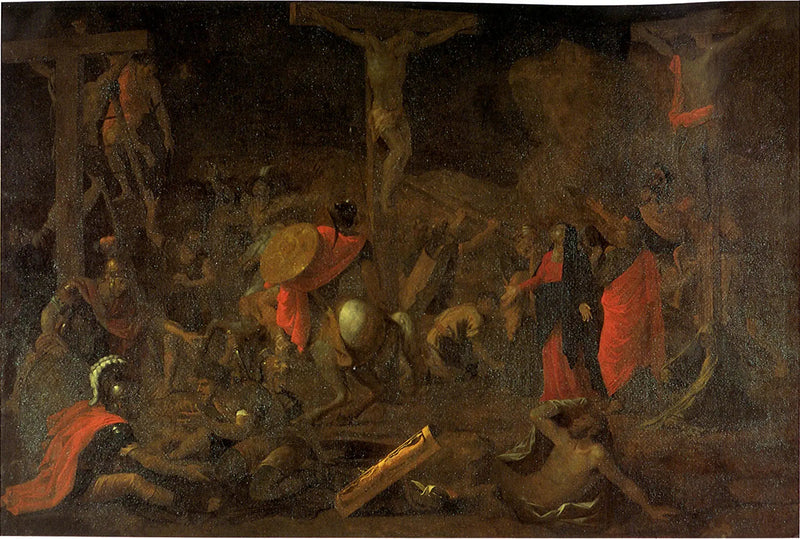  Ukrzyżowanie - Nicolas Poussin