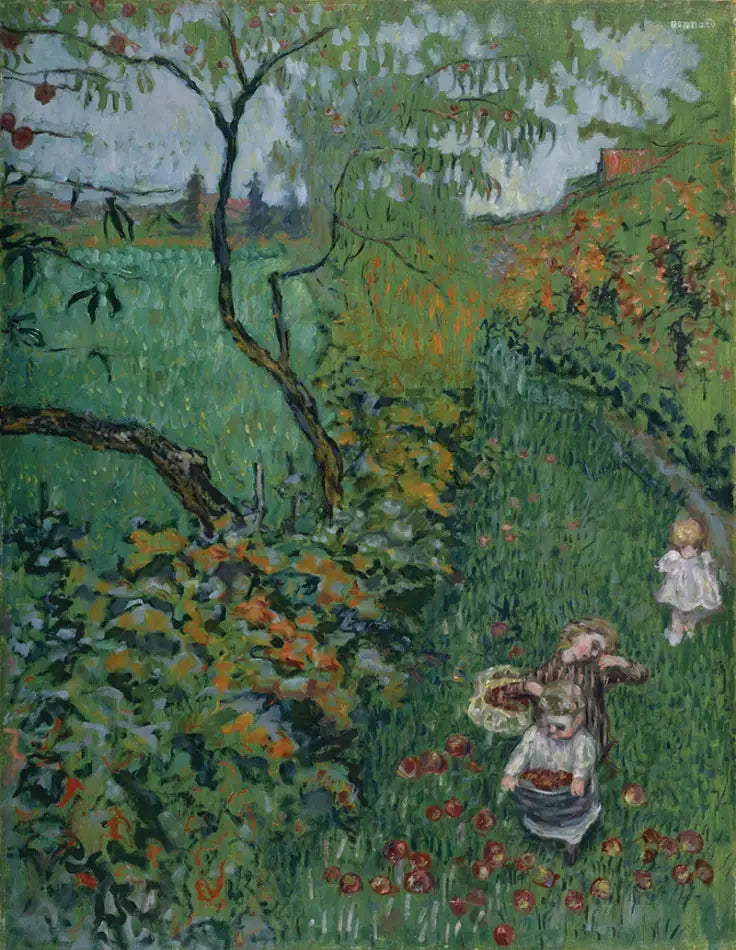 Zbieranie jabłek - Pierre Bonnard