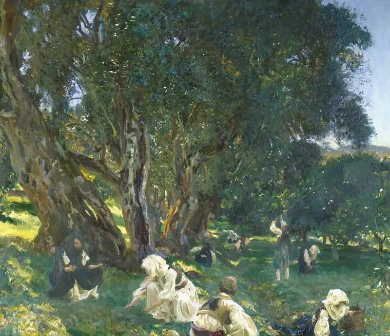 Albańscy zbieracze oliwek - John Singer Sargent