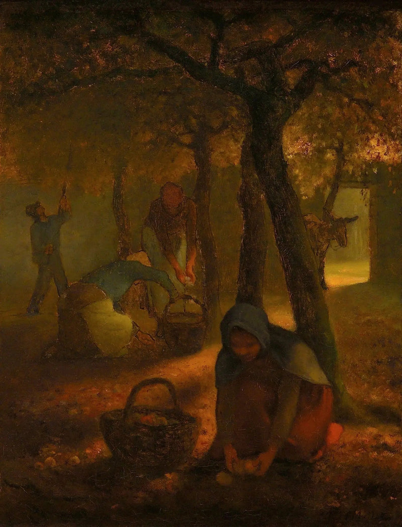 Zbieracze jabłek - Jean-François Millet
