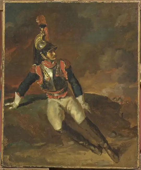 Ranny kawalerzysta - Théodore Géricault