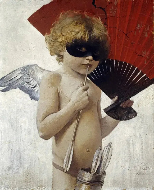 "Kupidyn na Balu Maskowym - Franz Von Stuck"