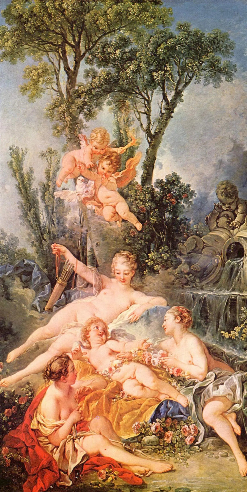 Uwięziona Kupidyn - François Boucher