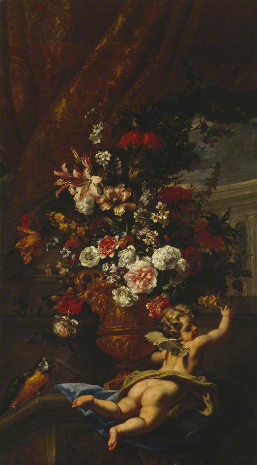 Kupidyn i kwiaty - Sebastiano Ricci