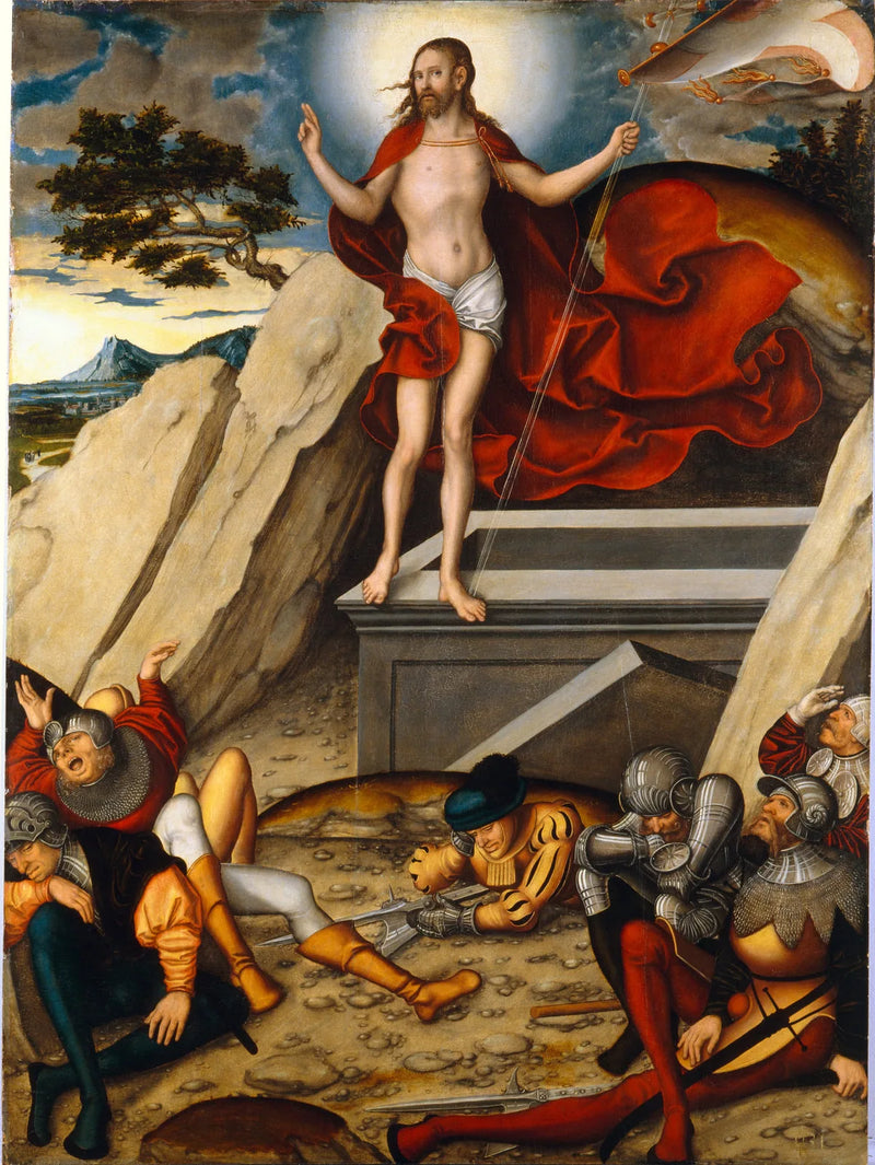 Cykl Pasji: Zmartwychwstanie - Lucas Cranach Starszy
