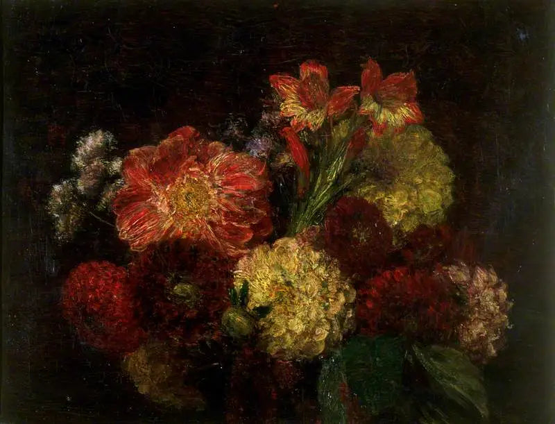 Dalie - Henri Fantin-Latour