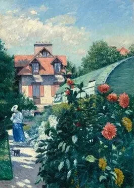 Dalia, Ogród Małego Gennevilliers - Gustave Caillebotte