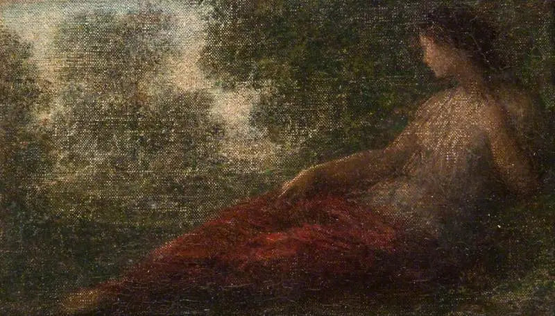 Dama w odpoczynku - Henri Fantin-Latour