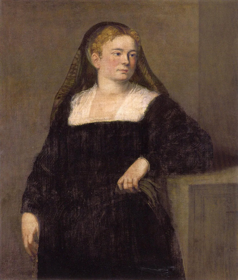 Dama w żałobie - Jacopo Tintoretto