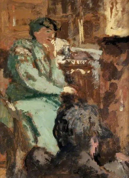 Dama w zieleni - Édouard Vuillard