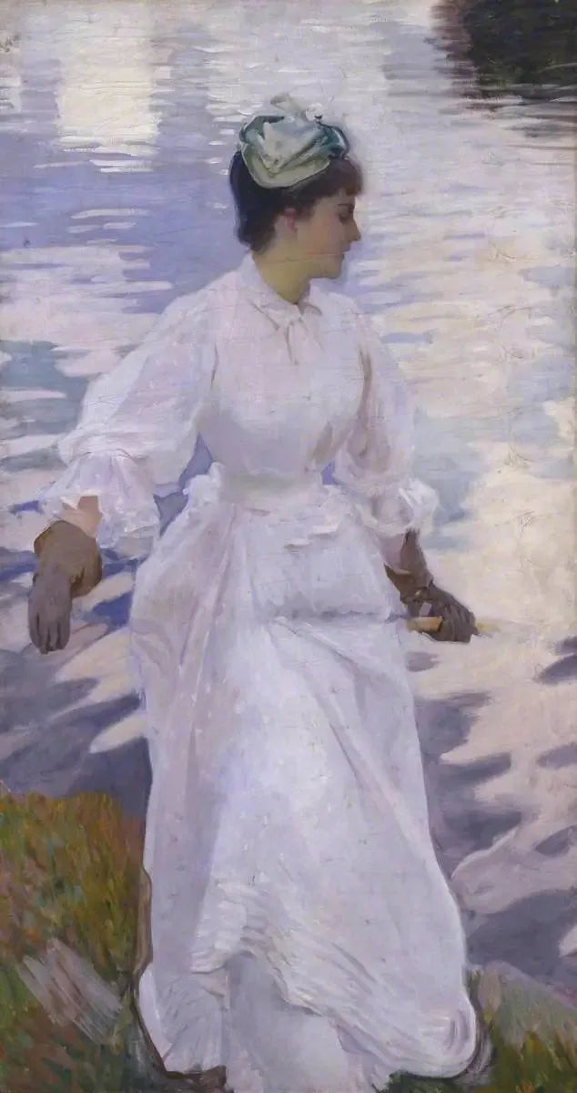 Dama Wędkarz - Pani Ormond - John Singer Sargent