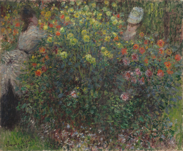 Panie w kwiatach W383 - Claude Monet