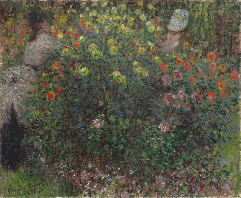 Panie w kwiatach W383 - Claude Monet