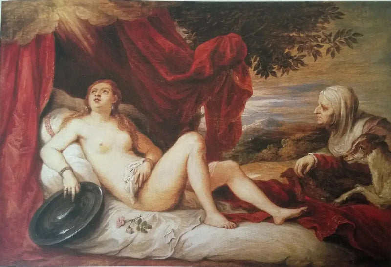 Danaé lub Égine - David Teniers Młodszy