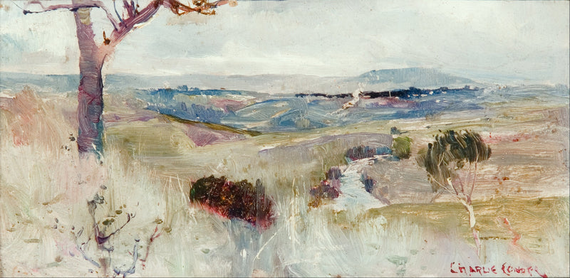 Dandenongs z Heidelbergu - Charles Conder