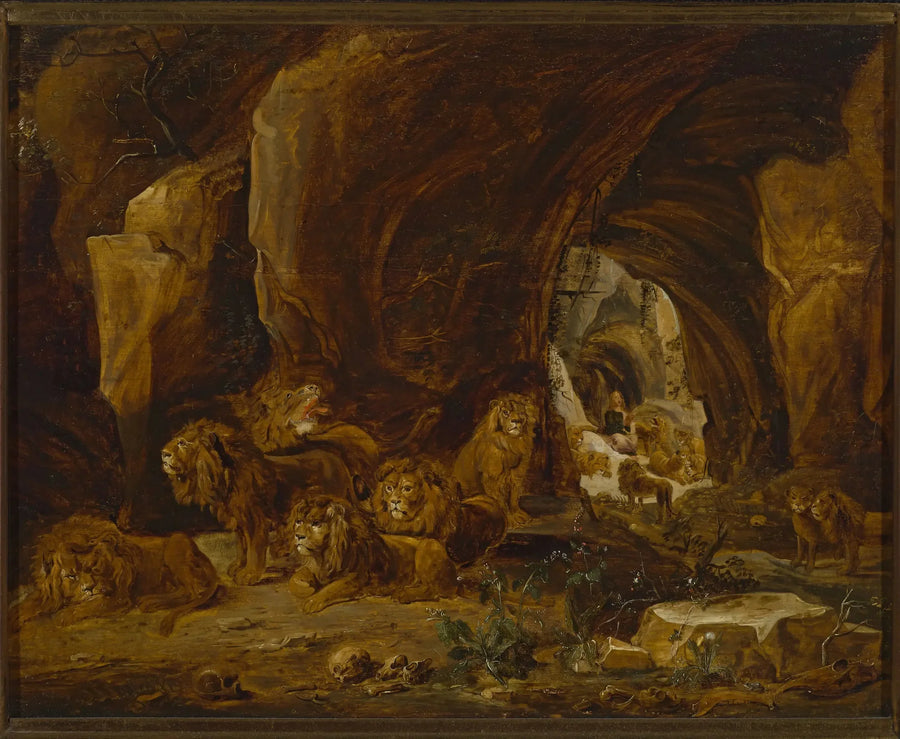 Daniel z Lwami - David Teniers Młodszy