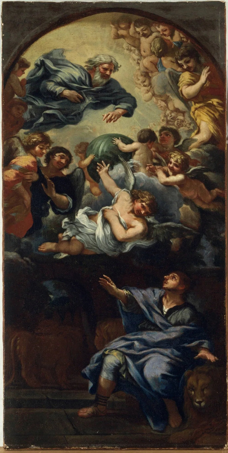 Daniel w jamie lwów - Pietro da Cortona